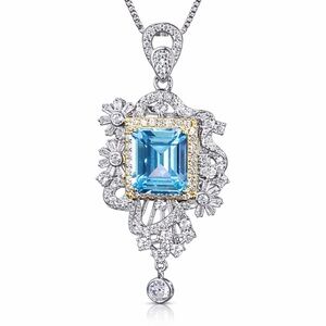 The Vony Swarovski Crystal 925 Silver Pendant Necklace